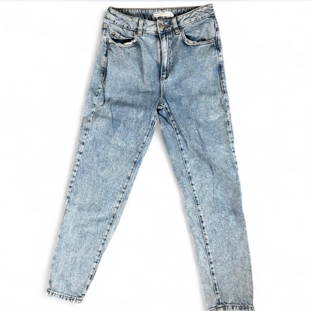 Garage Denim Acid Wash Mom Jeans Size 3